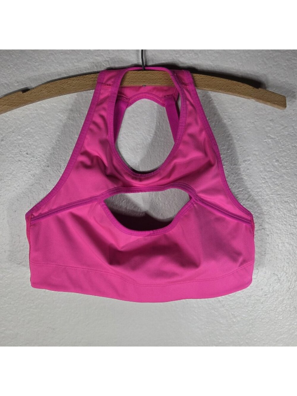Savage X Fenty Hotline Medium Impact Sports Bra Hot Pink Size L (12-14) Women's